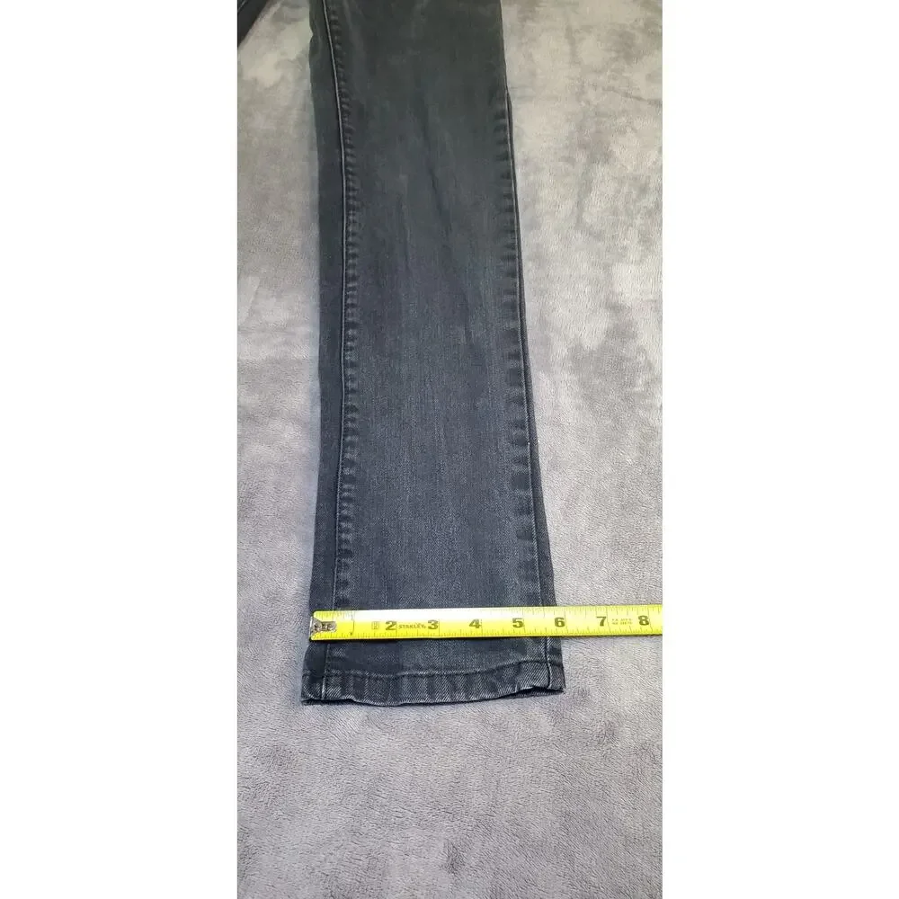 Levi's 510 Men's 28x28 Skinny Jeans Black Denim Pants Casual C15